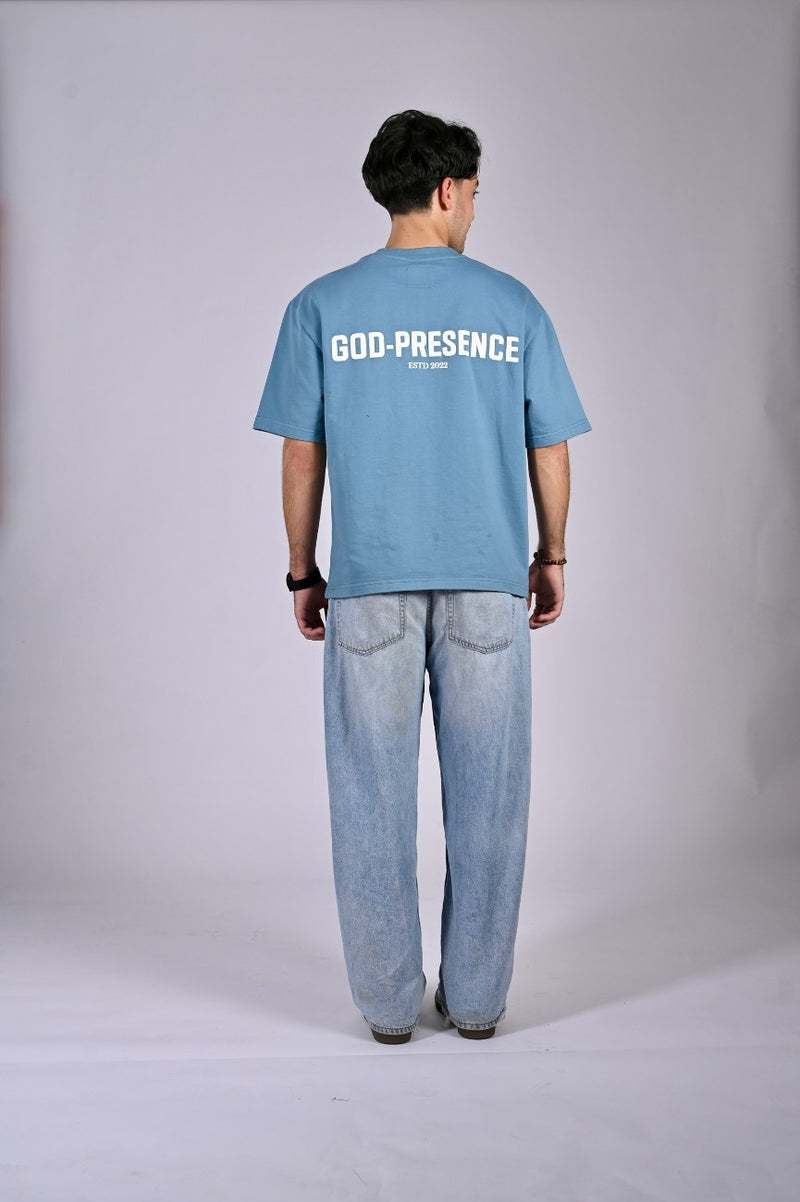 GD 002 Powder Blue Celeste Logo Edition T-Shirt